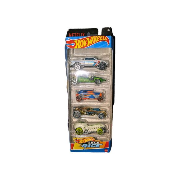 Hot Wheels Toys Hot Wheels Netflix Lets Race Pack Tuff Twin Mill Rocketfire Poshmark